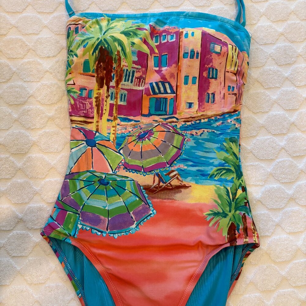Anne Cole size 6 one-piece swimsuit